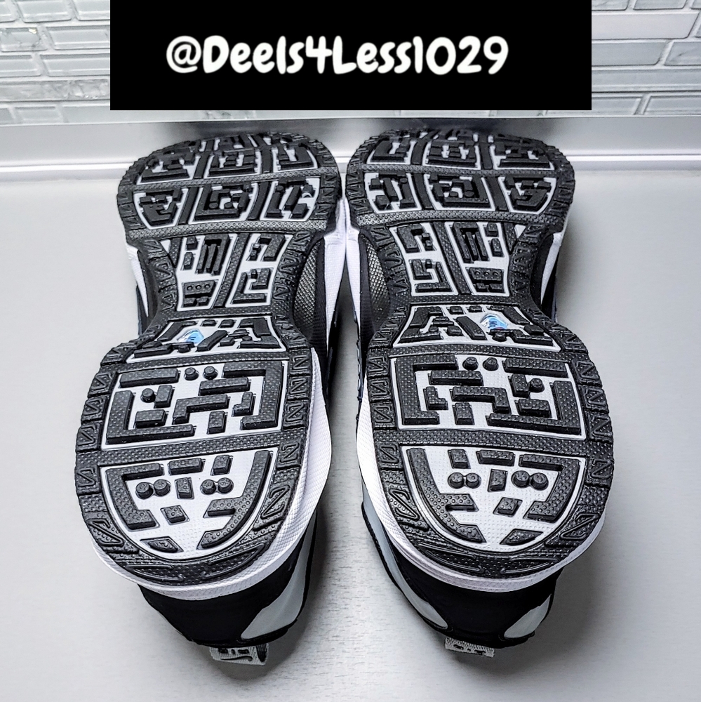 Nike Air Max Sunder Mens/Womens Silver Black Reflective White - Picture 6 of 7